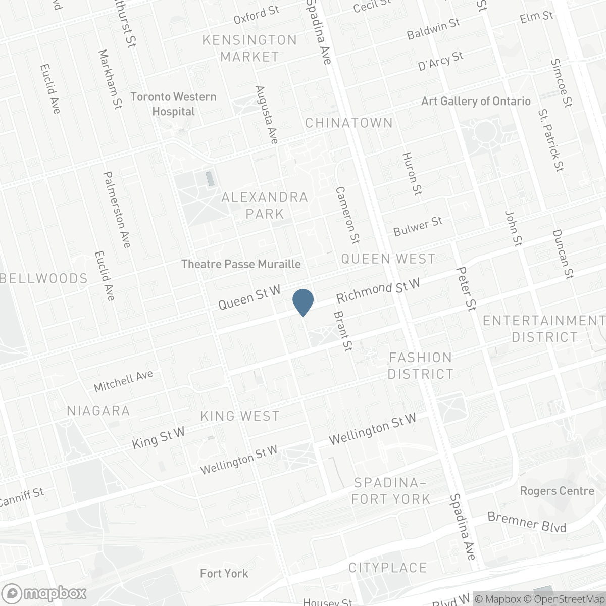 530 RICHMOND STREET W, Toronto, Ontario M5V 1Y4